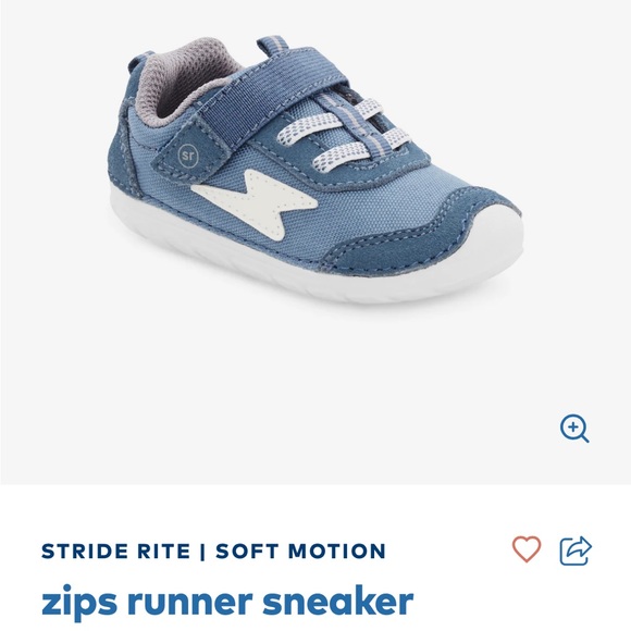 Walker soft motion stride rite sneakers - Picture 1 of 7